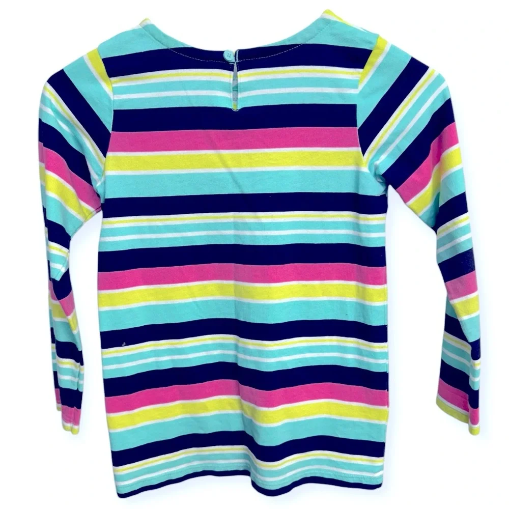 Carter's Blue‎ and Pink Striped Sweater